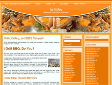 Tablet Screenshot of igrillbbq.com